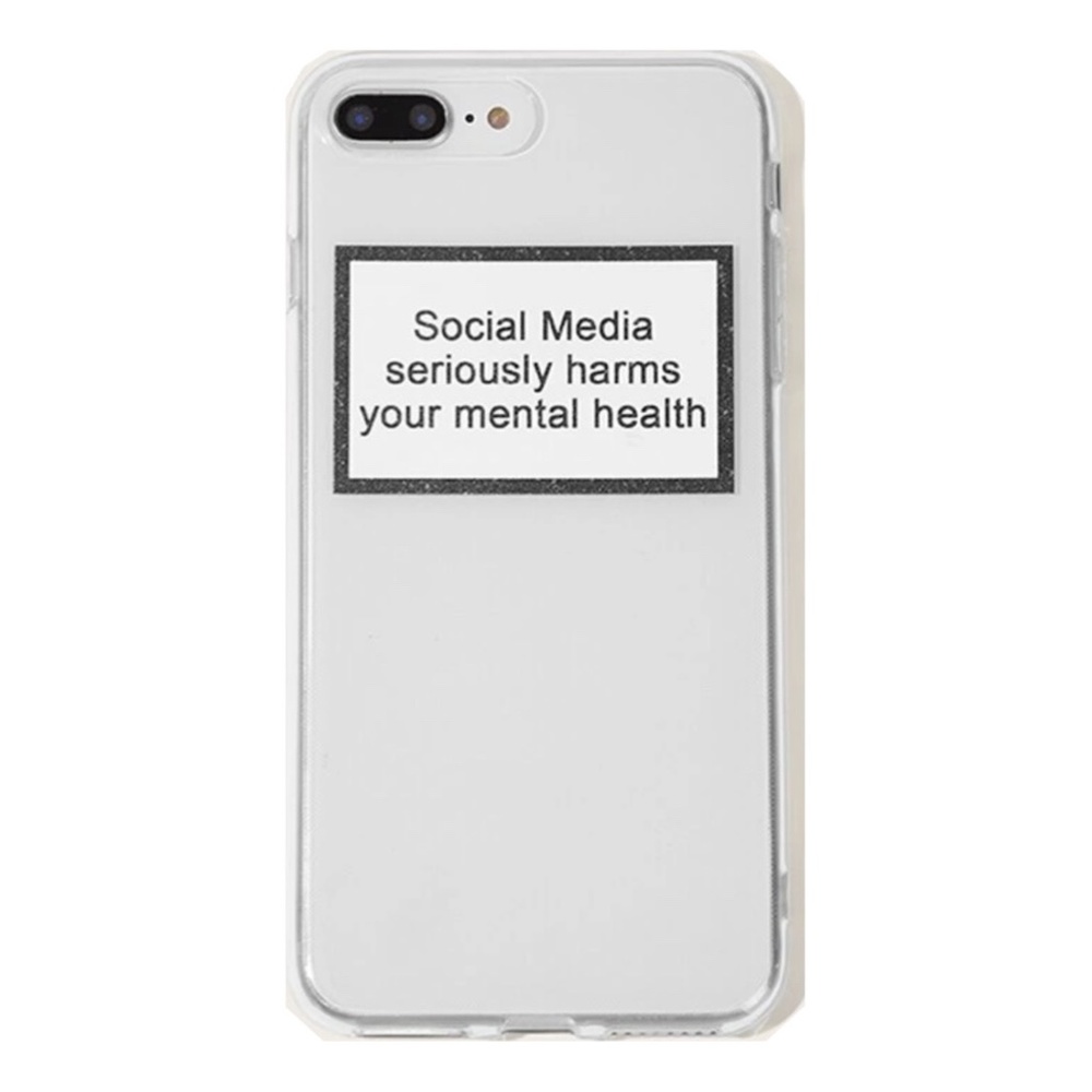 Social Media Seriously Harms iPhone Case New